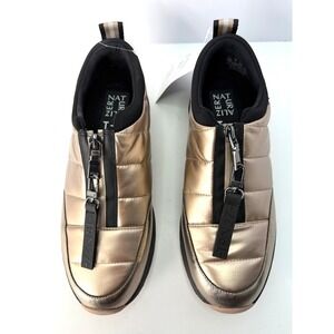 Naturalizer  Platform Sneakers Low-Breakaway Front-Zip Water Resistant Size 9.5W